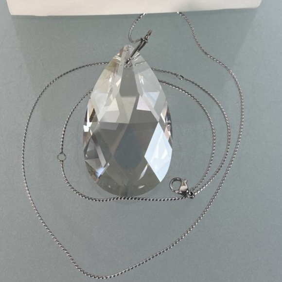 NWT Swarovski Window Ornament, Teardrop - Picture 1 of 3